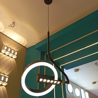 lustre 1 anneaux led extonsible