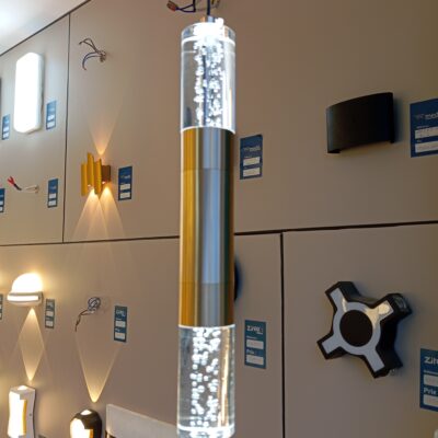 Applique Suspendue Cristal Led Dore