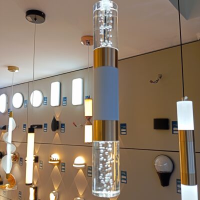 Applique Suspendue Cristal Led Blanc