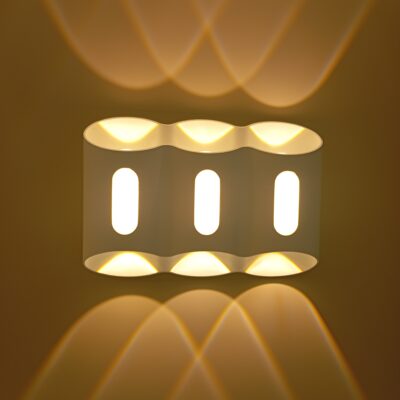 Applique Murale Wavy blanc 3