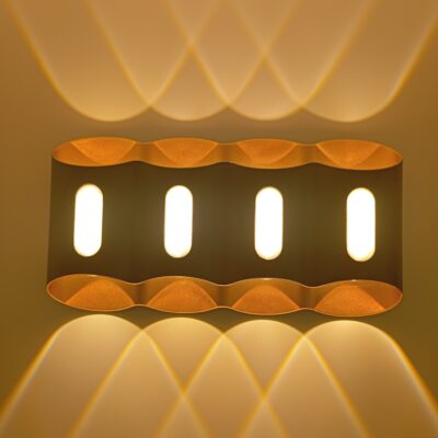 Applique Murale Wavy Noir gold 4