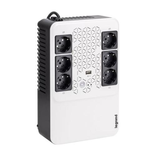 ONDULEUR - Keor Multiplug 800 GR - Alimentation sans interruption 800VA/480W - 6 prises avec terre - Technologie interactive en ligne